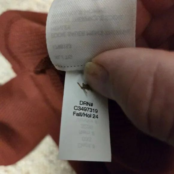 NWT Eddie Bauer XL Waffle Knit Henley Shirt (26" PTP) - Picture 8 of 9